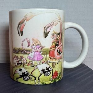 Henriksen Pink and White Wonderland Mug